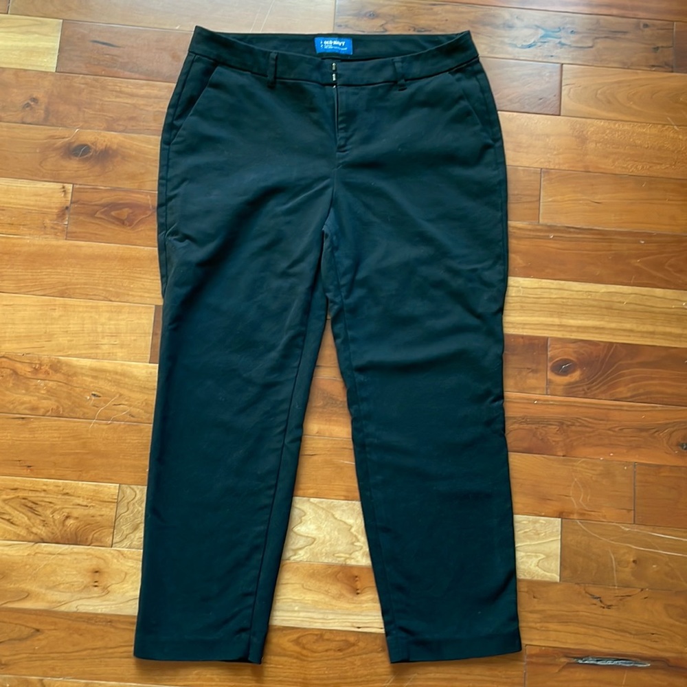Black Old Navy Harper pants size 8